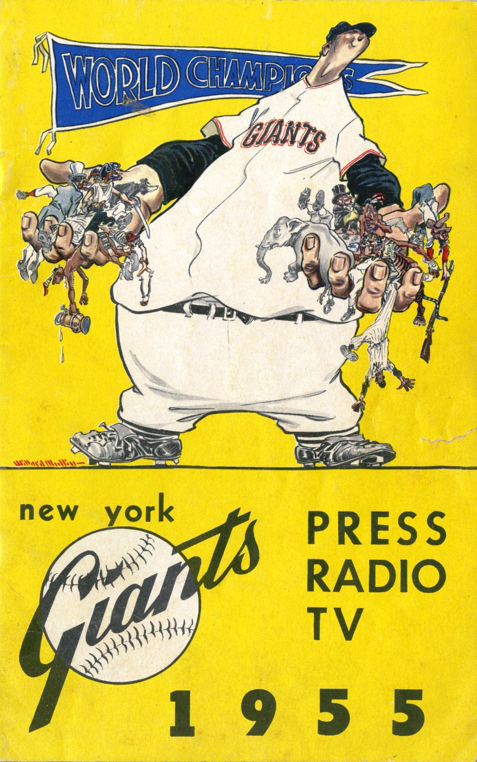 Lot Detail - Collection of New York Giants Vintage Baseball Publications (4)1591 x 2540