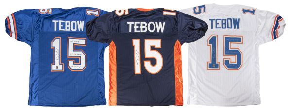 tebow signed jersey