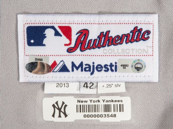 Lot Detail - 2013 Ichiro Suzuki Game Worn New York Yankees 4th of July Road  Jersey and Cap (Steiner/MLB Authenticated)