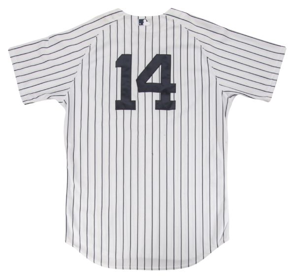Lot Detail - 2013 Curtis Granderson Game Worn New York Yankees Home Jersey  (MLB Auth)