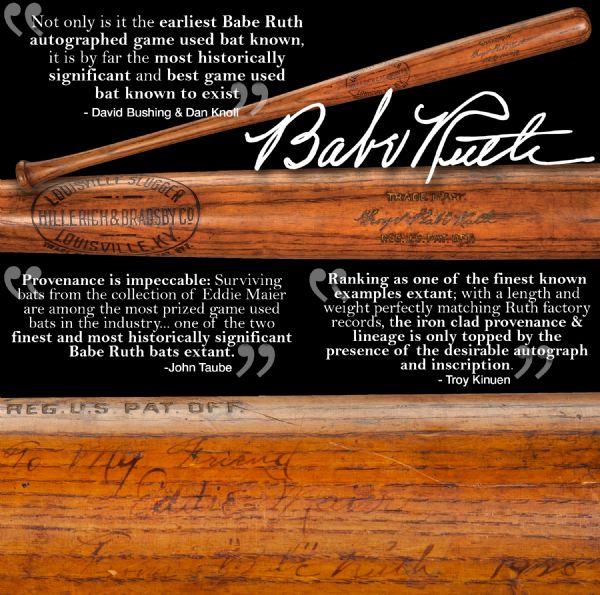 Lot Detail - EARLY BABE RUTH SINGLE SIGNED PACIFIC COAST LEAGUE