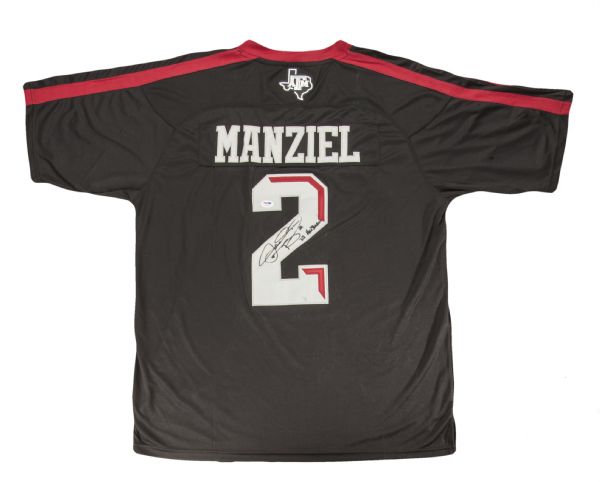 johnny manziel a and m jersey