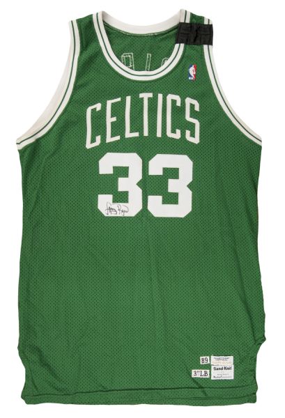 Lot Detail - 1989-90 Larry Bird Game Worn Boston Celtics Home