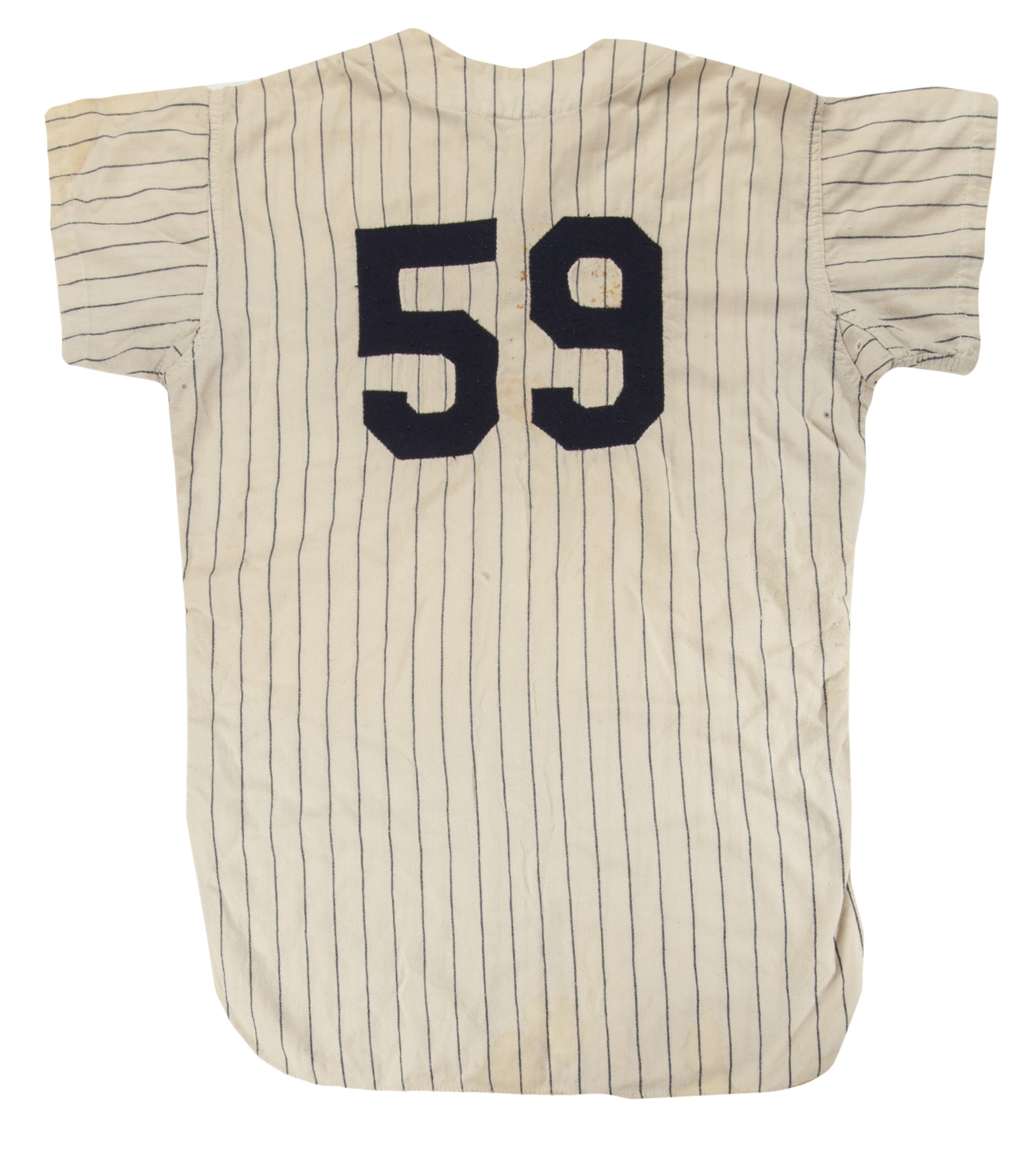 Lot Detail - 1967 Fritz Peterson Game Worn New York Yankees Home Jersey