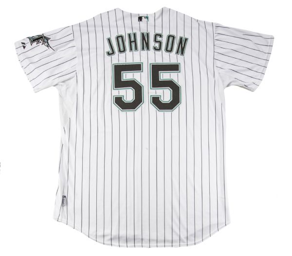 Lot Detail - 2009 Josh Johnson Game Worn Florida Marlins Home Jersey (MLB  Authenticated)