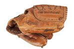 1960 Ted Williams Game Used Double Signed Fielders Glove - Williams Final Season Glove and the Only One Authenticated by PSA/DNA