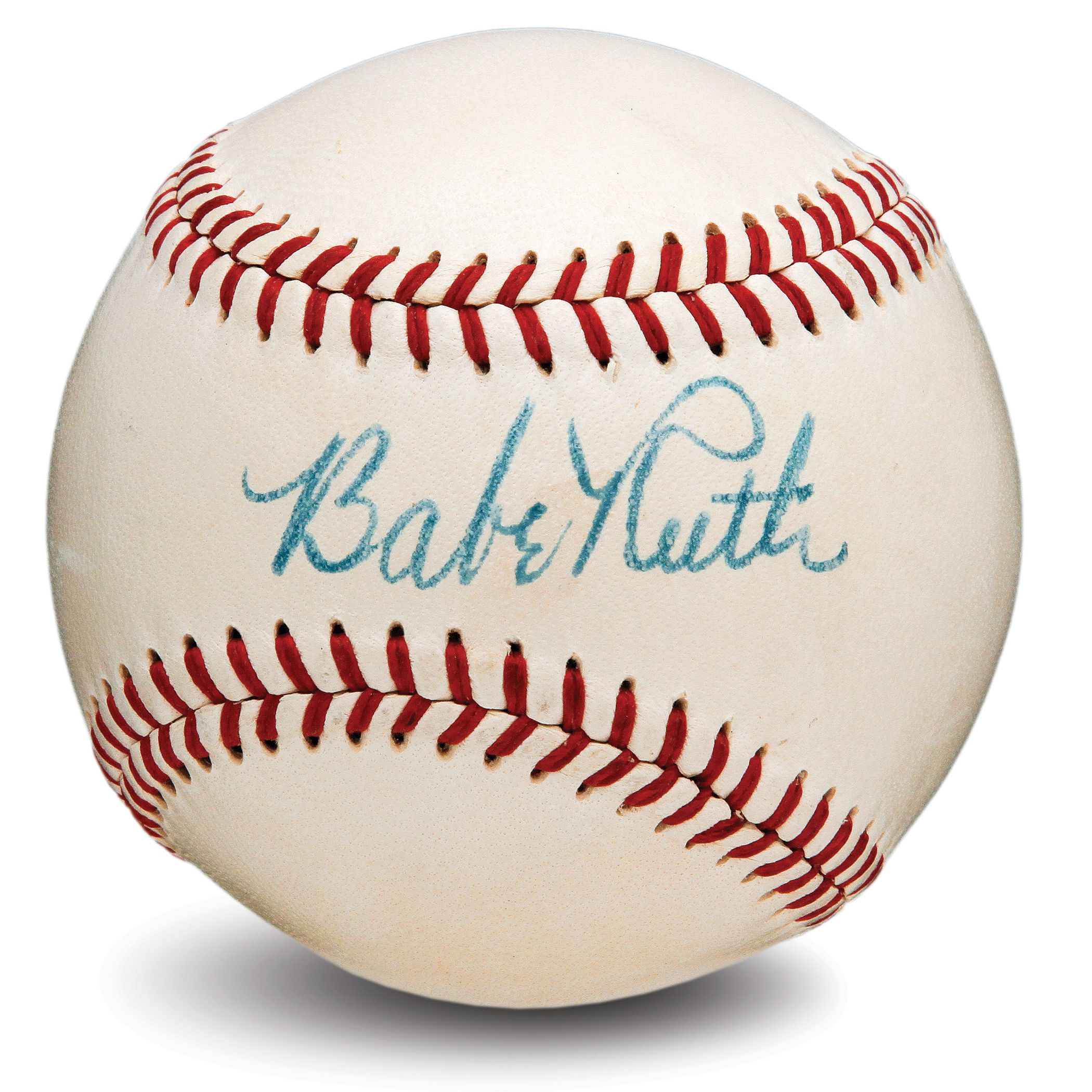 Outstanding Babe Ruth Single-Signed American League Baseball (PSA/DNA 8.5 W...