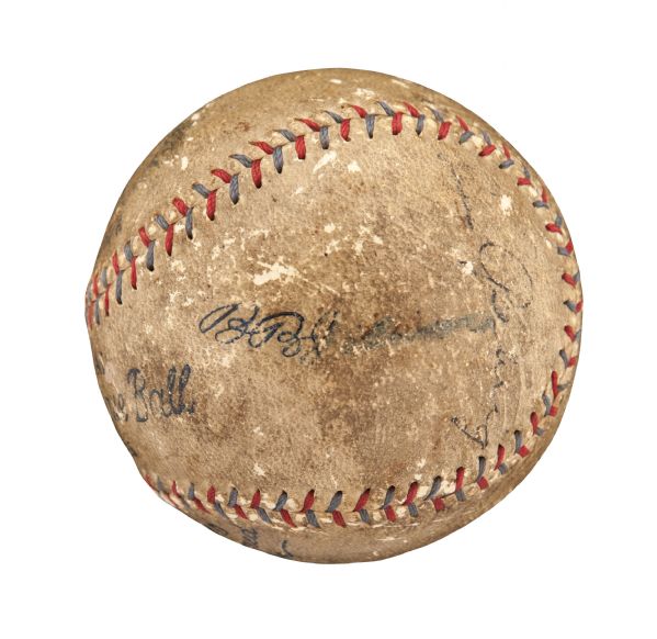 Sold at Auction: 1920S NEW YORK YANKEES LOU GEHRIG SIGNED BALL