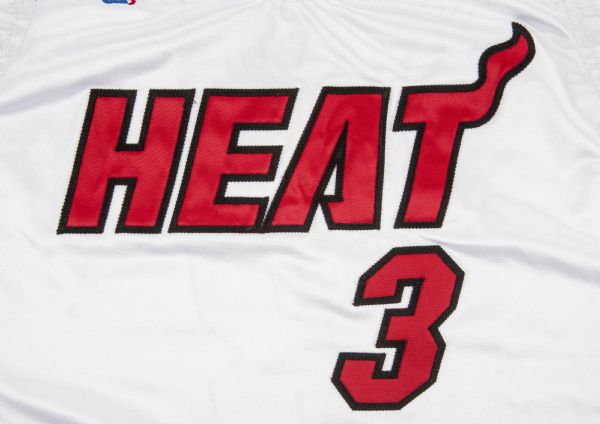 2007-08 Dwyane Wade Game Worn Miami Heat Jersey With Special Patch., Lot  #82486
