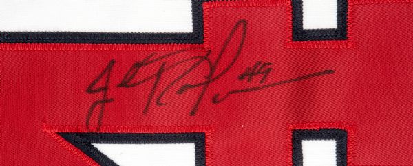 John Rocker Autographed Atlanta Braves Pro Style Nickname Jersey