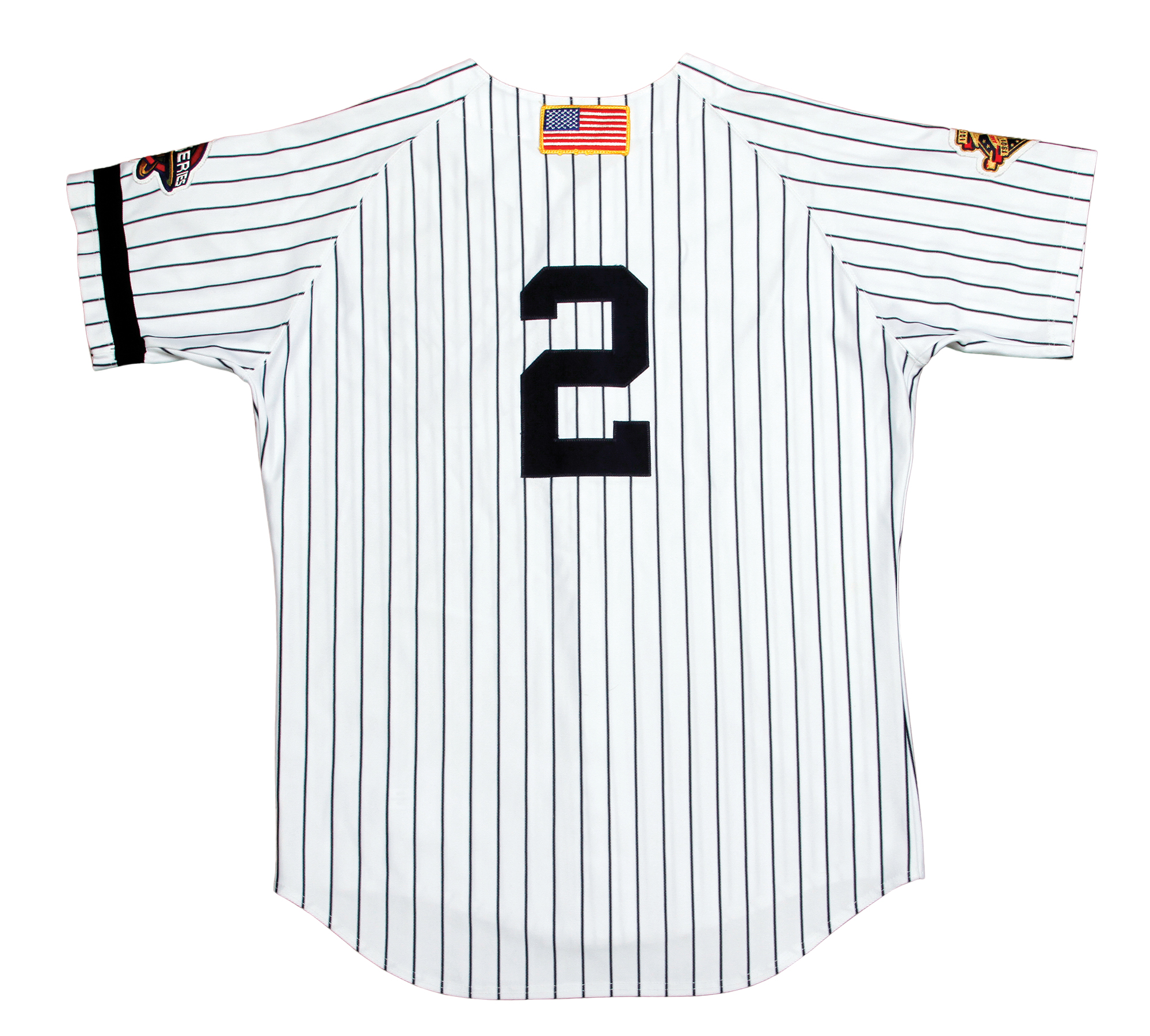 Lot Detail - 2001 Derek Jeter Game Worn New York Yankees Home Jersey Prepared For ...1998 x 1800