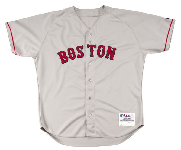 Curt Schilling Signed Boston Red Sox Jersey (JSA COA) 3xWorld