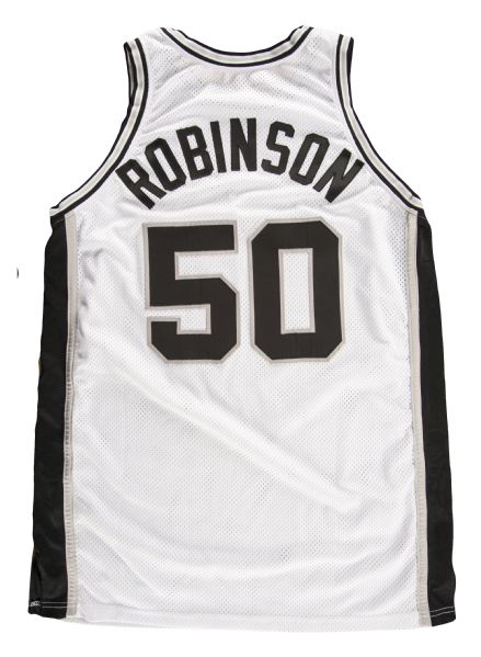 Lot Detail - 1998-99 David Robinson Game-Worn San Antonio Spurs Jersey