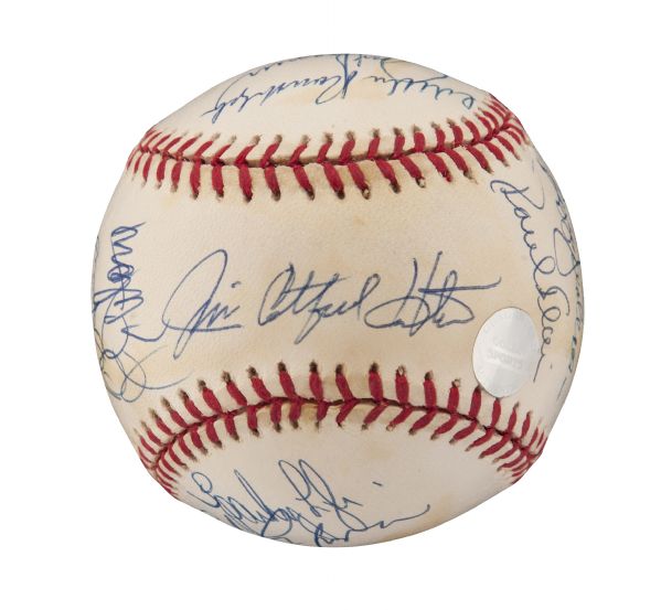 Ron Guidry New York Yankees Autographed Rawlings 1978 World Series Logo Baseball