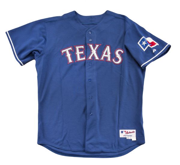 2003 Alex Rodriguez Game Worn Texas Rangers Jersey with Team, Lot #13290
