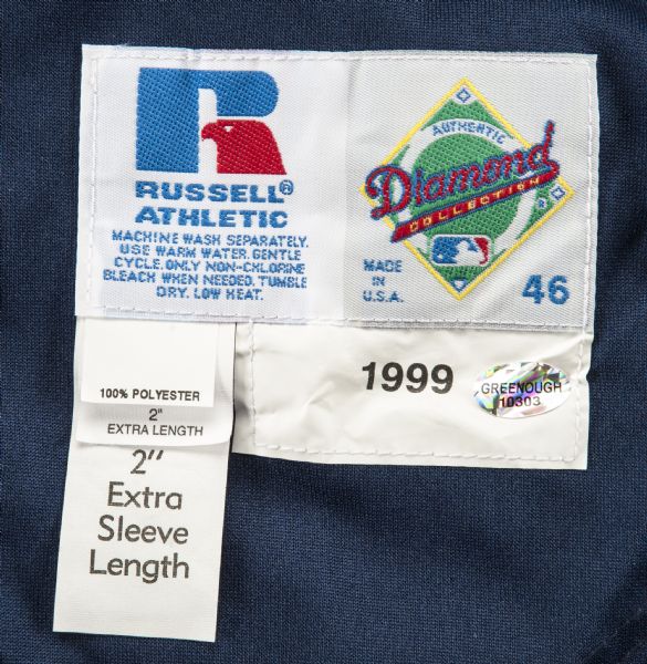 Ken Griffey Jr. 1999 Seattle Mariners Game-Used White Sleeveless