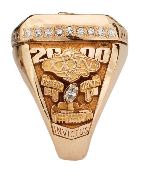 NFL 2000 BALTIMORE RAVENS Super Bowl XXXV Championship Ring – Championship  Rings Store