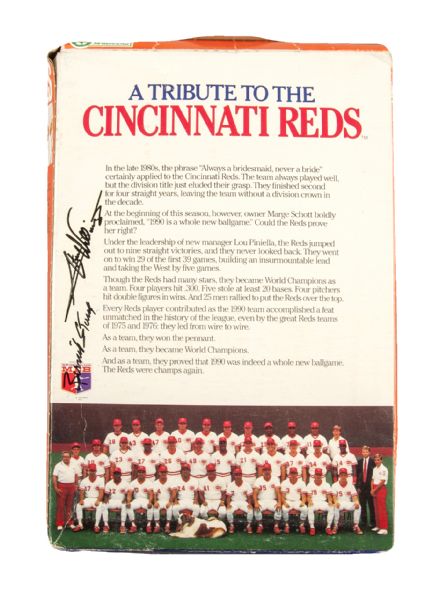 Lot Detail - 1990 World Series Champion Cincinnati Reds Team
