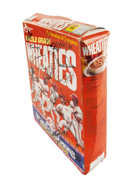 Wheaties box commemorating the World Series Champion Cincinnati Reds! (1990)  : r/Reds