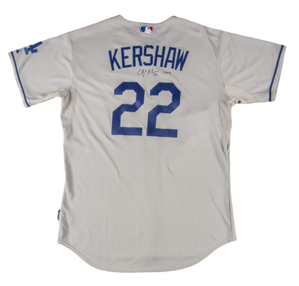 Lot Detail - Clayton Kershaw Signed Los Angeles Dodgers Jersey (JSA)
