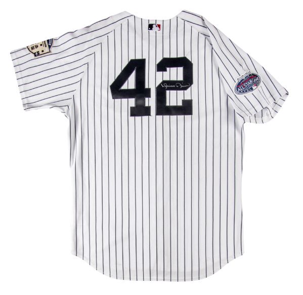 Mariano Rivera Signed Yankees Majestic Baseball Jersey Last To