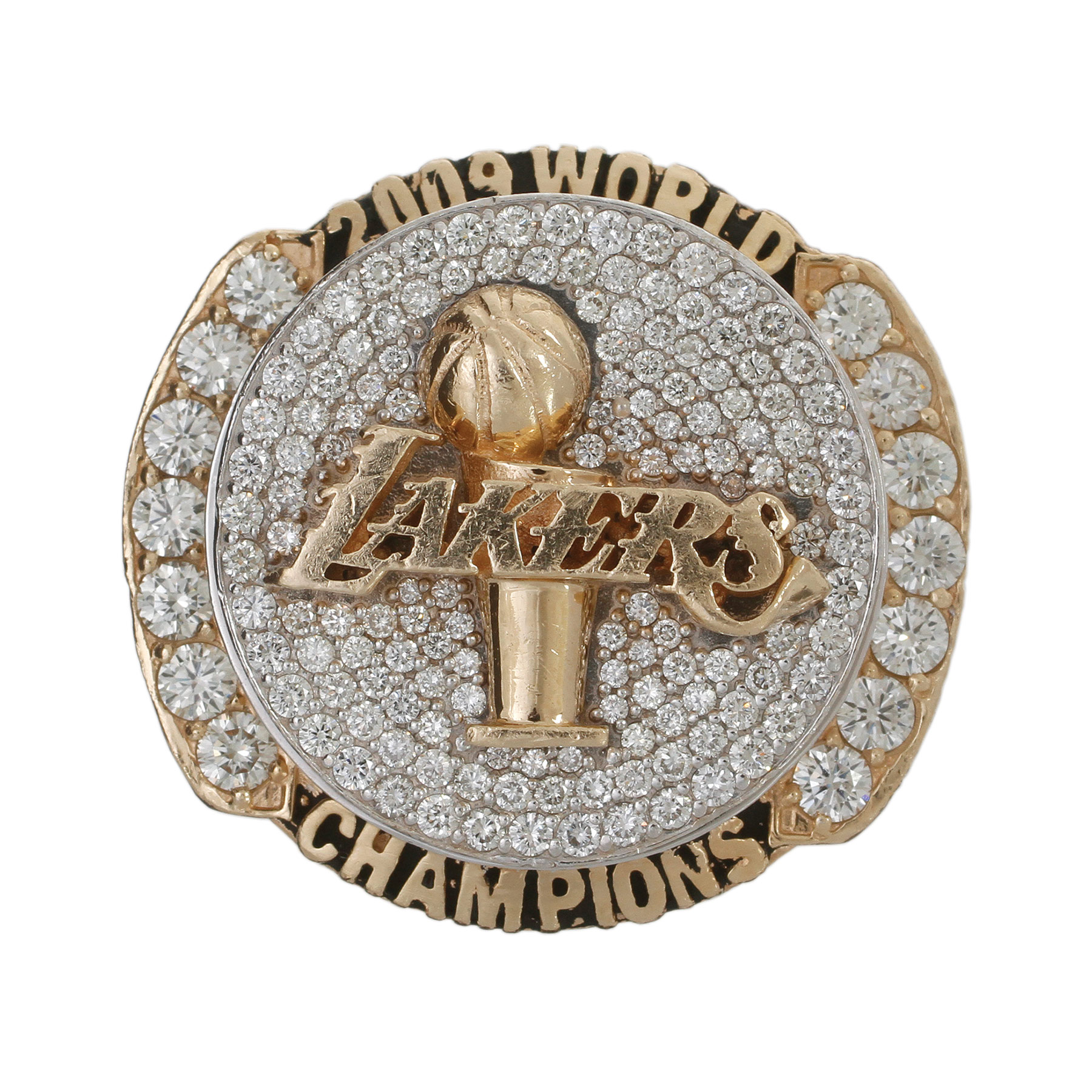 Lot Detail - 2009 Los Angeles Lakers NBA World ...