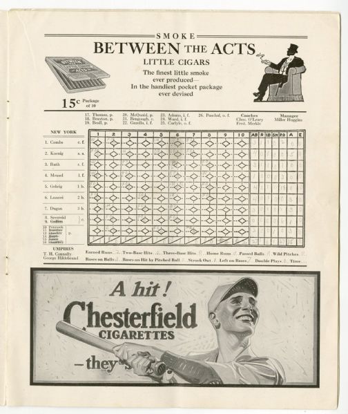 The Classic 1926 World Series – Cardinals vs. Yankees