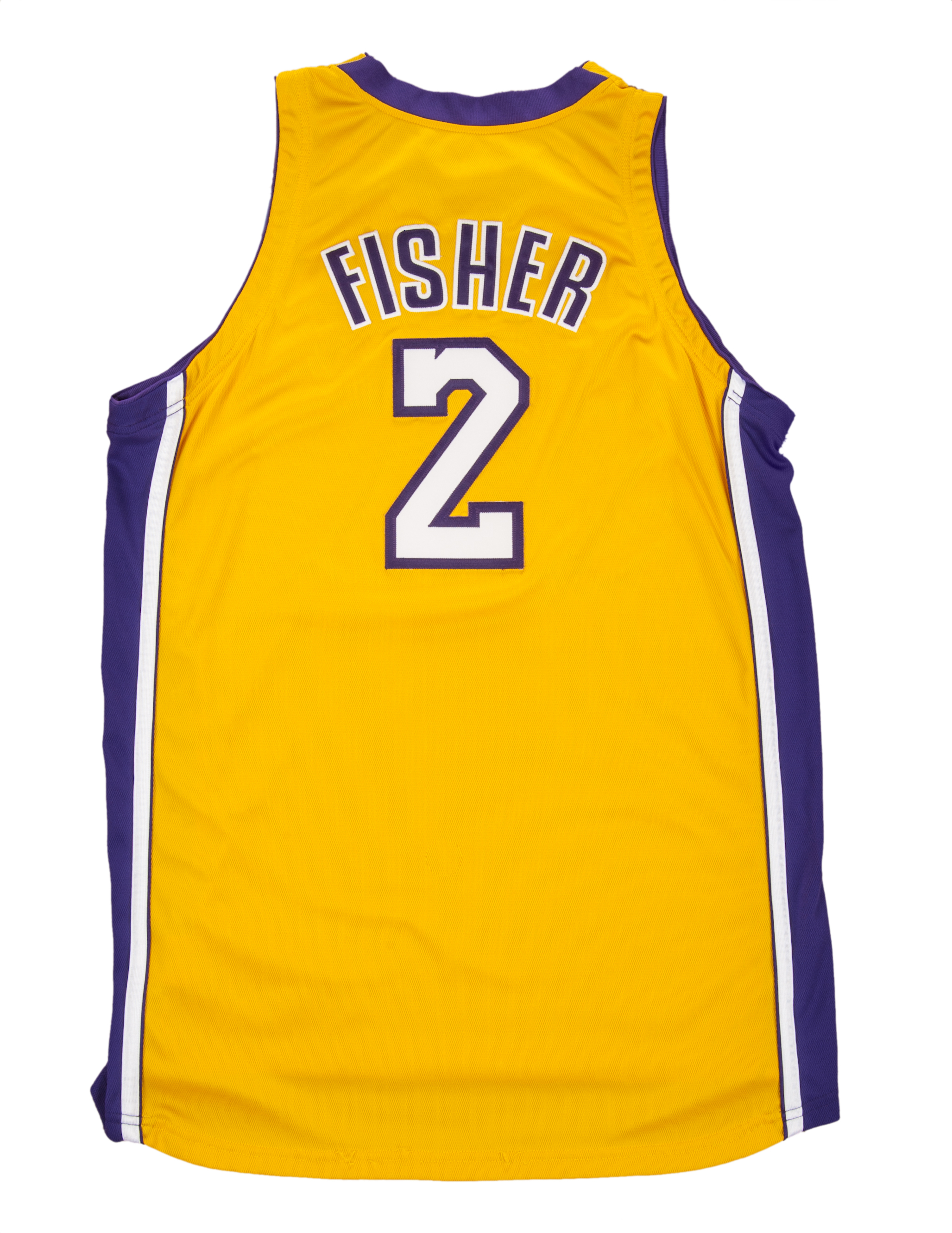 Lot Detail - 2002-03 Derek Fisher LA Lakers Game Used Home ...