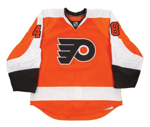 00's Danny Briere Philadelphia Flyers Authentic Reebok Edge NHL