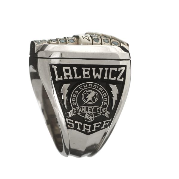 Lot Detail - 2004 Tampa Bay Lightning Stanley Cup Championship Ring