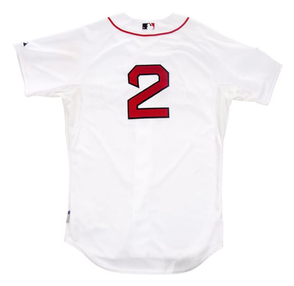 Lot Detail - 2012 Jacoby Ellsbury Game Worn Boston Red Sox Home Opener  Jersey (MLB Authenticated)