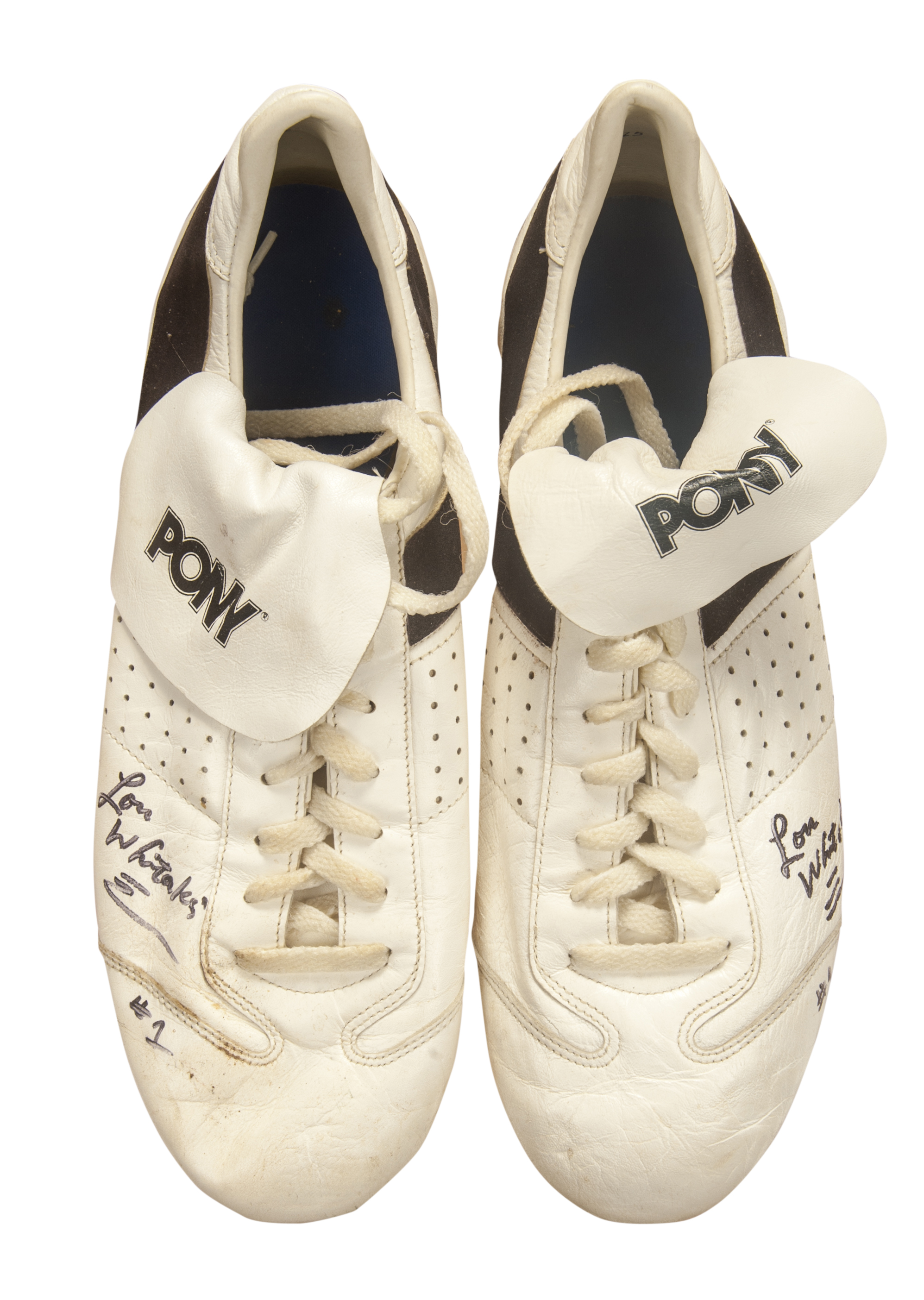 Lot Detail - 1983 Lou Whitaker Signed Cleats from MLB All-Star Game