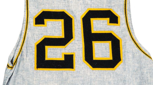 2016-17 Pittsburgh Pirates Blank Game Issued Yellow Jersey 1979