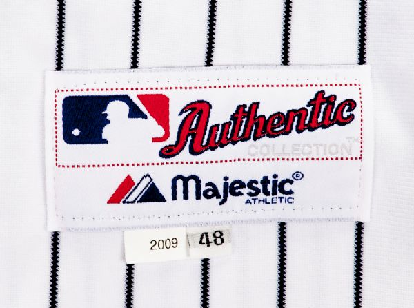 Lot Detail - 2011 Nick Swisher Game Used New York Yankees Home Jersey Worn  on 8/25/11 Vs. Oakland (MLB Authenticated & Steiner)