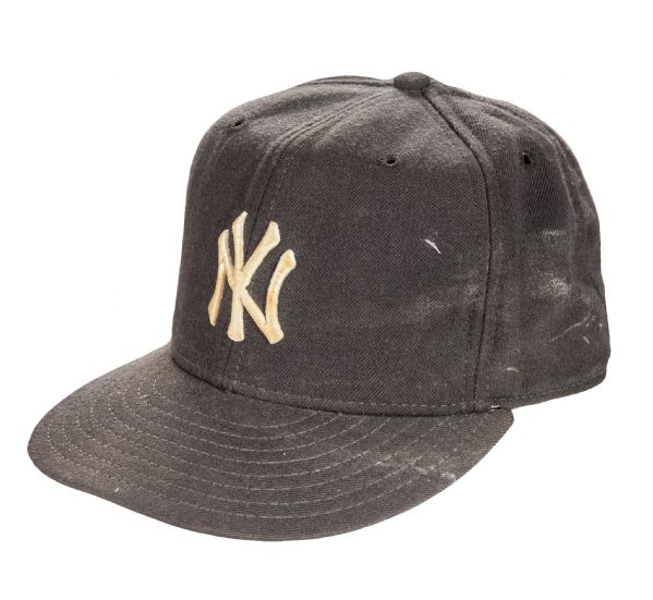 Lot Detail - 1993 Don Mattingly Game Used New York Yankees Cap