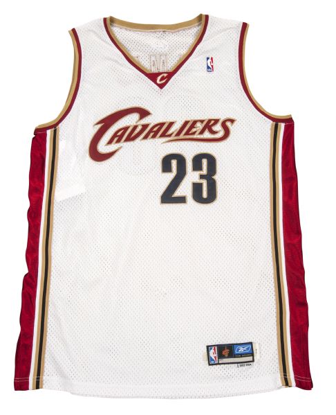 2003- 2004 Lebron James Cleveland Cavaliers Game Worn Jersey