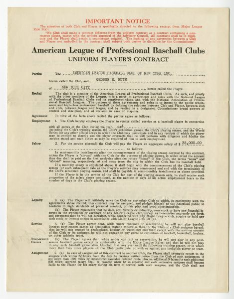 Babe Ruth's Autographed Baseball Nets $35,000 In Auction
