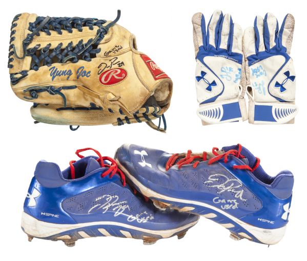 2015 Mother's Day Auction: Joc Pederson Game-Used Cleats