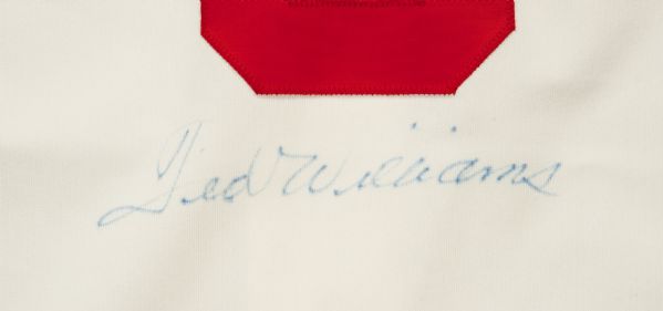 1969 Ted Williams Game Worn & Signed Washington Senators Jersey., Lot  #50304