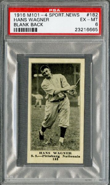 1915/16 M101-5 Sporting News Babe Ruth