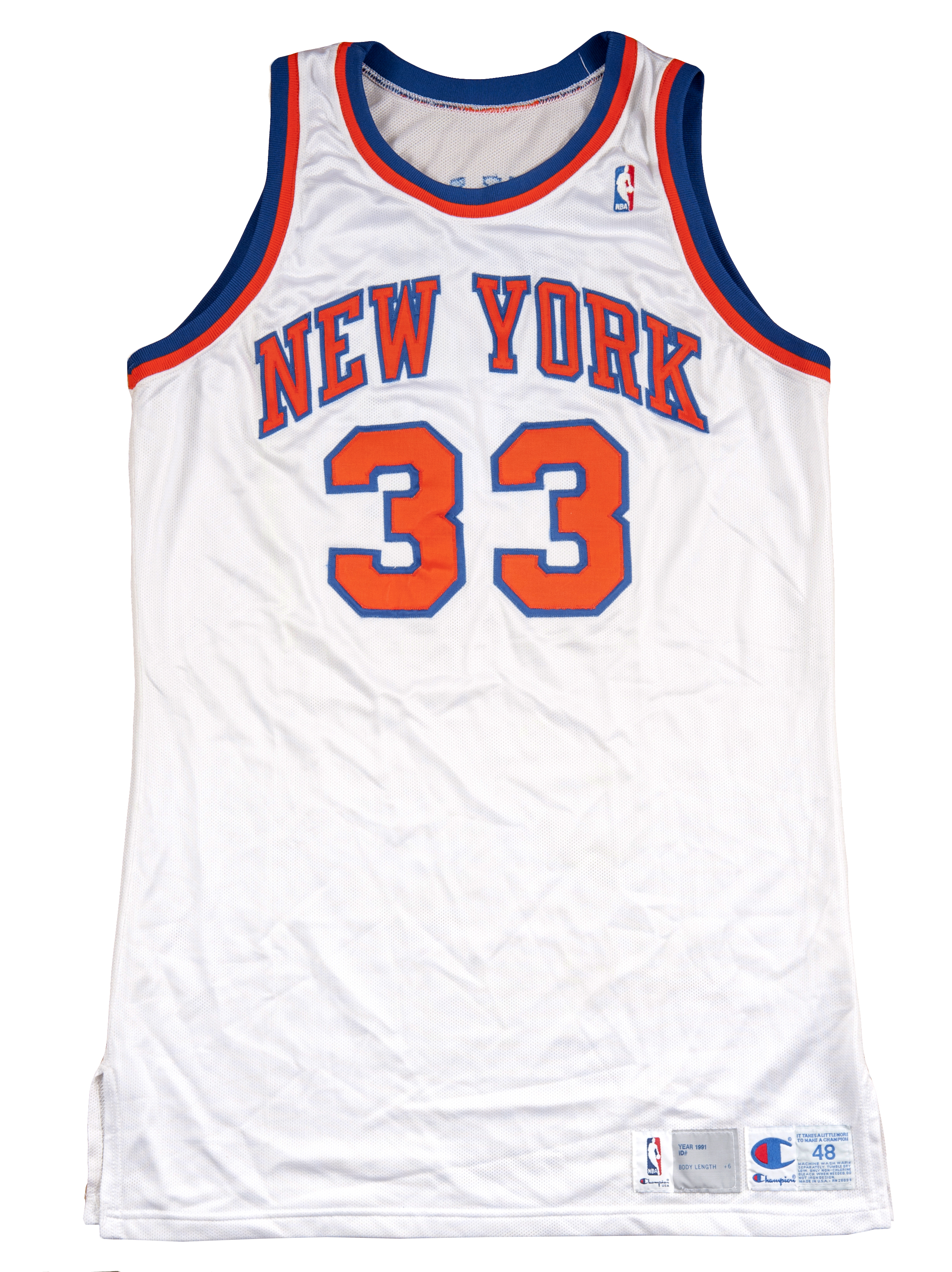 Lot Detail - 1991-92 Patrick Ewing New York Knicks Game Used and Signed ...