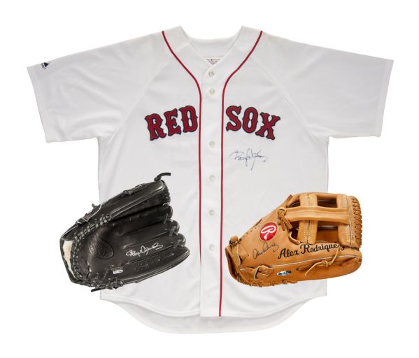 Roger Clemens Signed Boston Red Sox White Majestic Replica