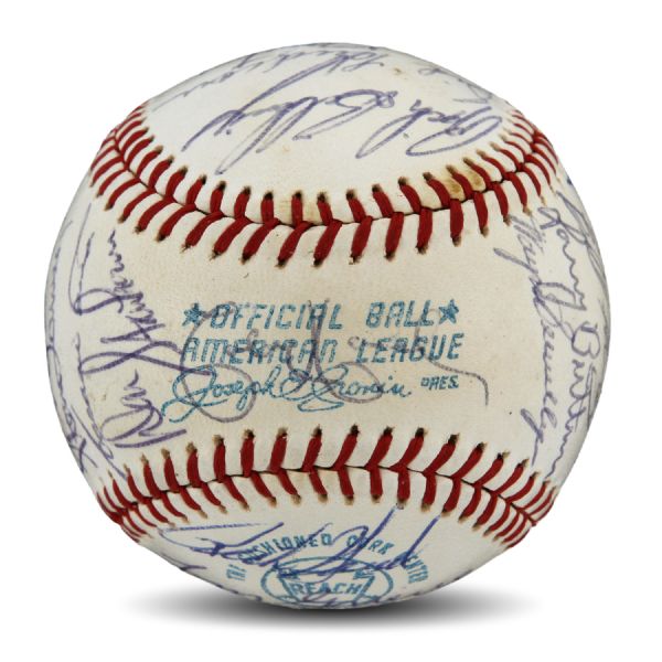 Lot Detail - 1972 Texas Rangers Team Signed American League