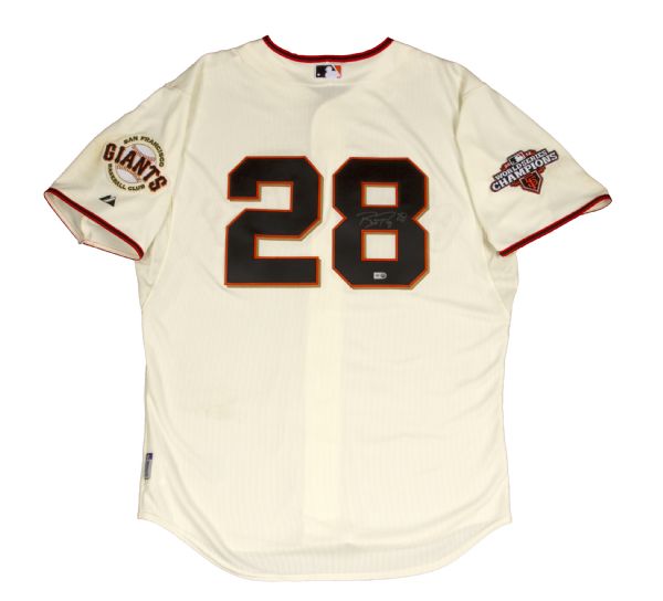 buster posey home jersey