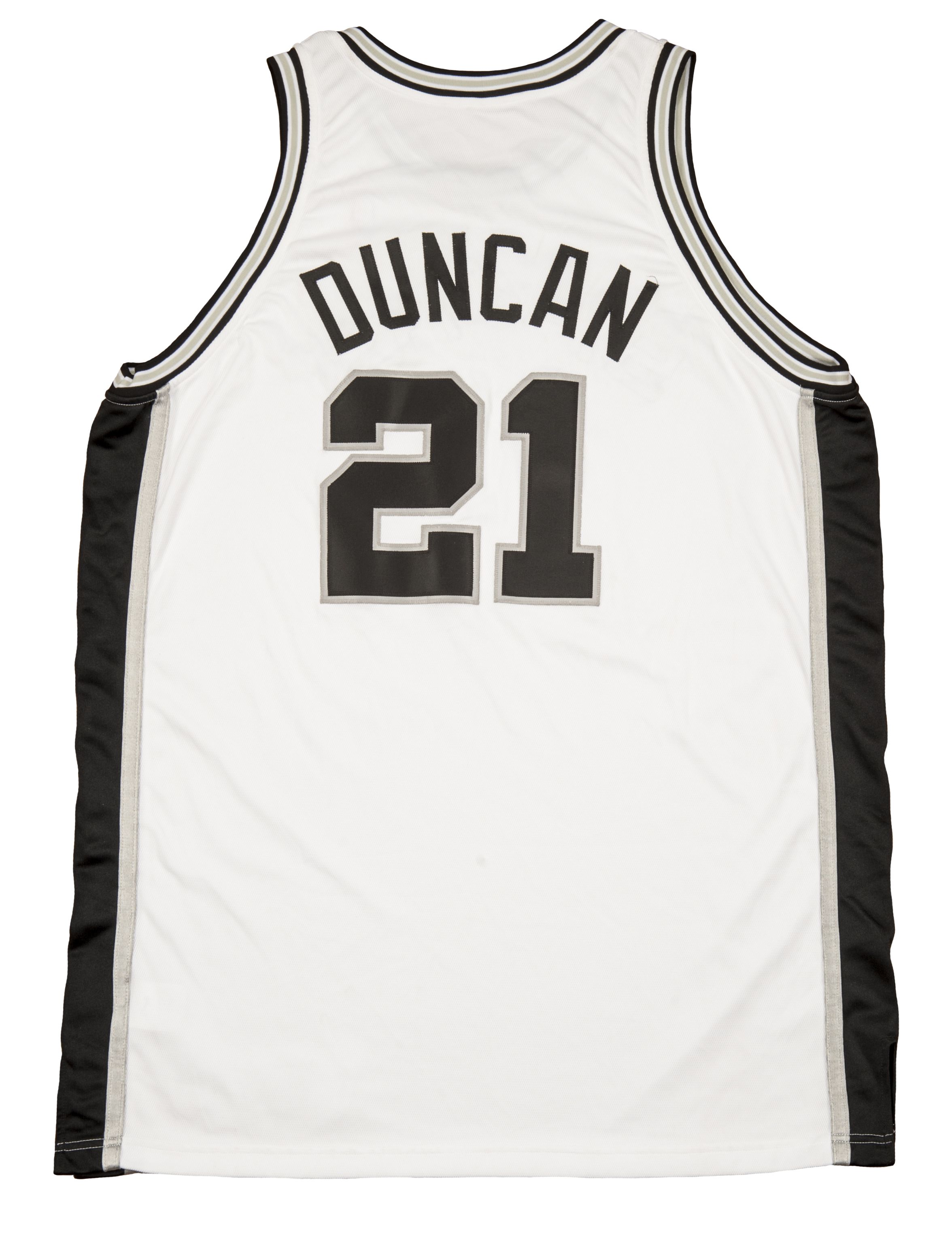 Lot Detail - Tim Duncan Game Used 2003-04 San Antonio ...