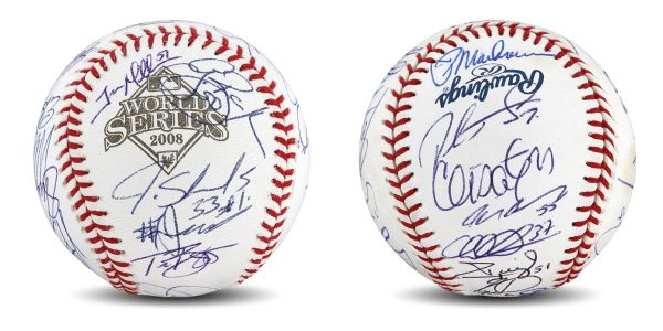 Ryan Howard Autographed Signed World Series 2008 Baseball