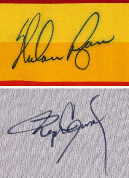 Lot Detail - Houston Fireballers Signed Jersey Lot of 2: Nolan Ryan and  Roger Clemens
