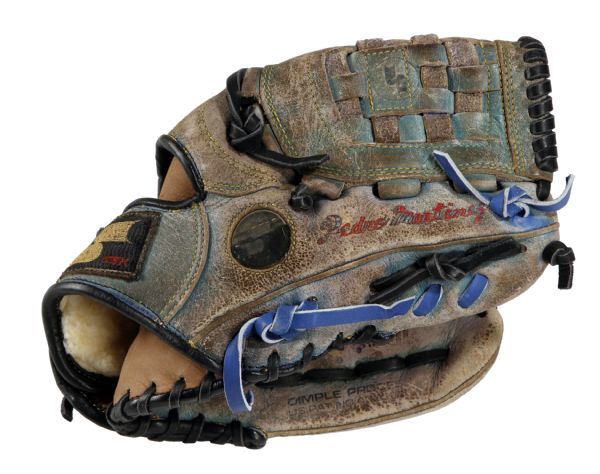 2000's Pedro Martinez Game Glove.  Baseball Collectibles Others