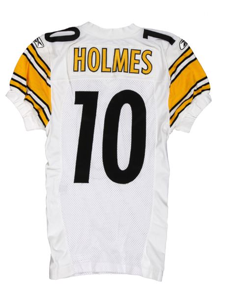 Lot Detail - Santonio Holmes 2007 Pittsburgh Steelers Game Used ...