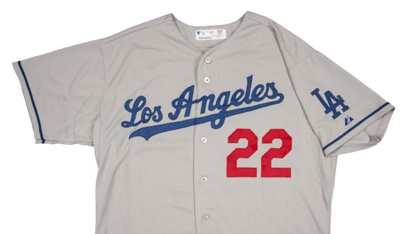 Lot Detail - Clayton Kershaw 2014 Los Angeles Dodgers Game Used Full  Uniform -Jersey and Pants (MLB Authenticated)